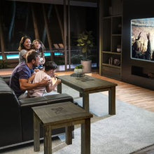 Load image into Gallery viewer, Michigan Wolverines Reclaimed Side Table