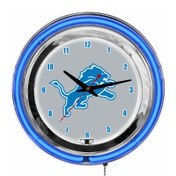 Load image into Gallery viewer, Detroit Lions 14" Neon Clock