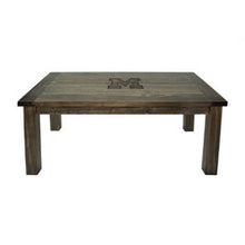 Load image into Gallery viewer, Michigan Wolverines Reclaimed Coffee Table