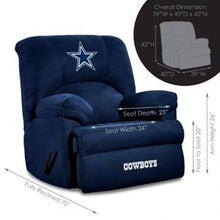 Load image into Gallery viewer, Dallas Cowboys GM Recliner