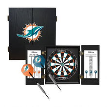 Load image into Gallery viewer, Miami Dolphins Fan's Choice Dartboard Set