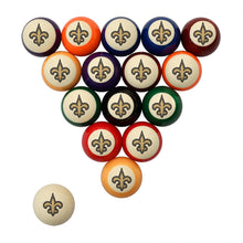 Load image into Gallery viewer, New Orleans Saints Retro Billiard Ball Sets