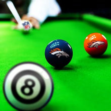 Load image into Gallery viewer, Denver Broncos Billiard Balls with Numbers