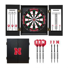 Load image into Gallery viewer, Nebraska Cornhuskers Fan's Choice Dartboard Set