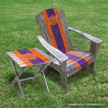Load image into Gallery viewer, Clemson Tigers Folding Adirondack Table