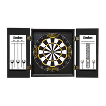 Load image into Gallery viewer, Pittsburgh Steelers Fan's Choice Dartboard Set
