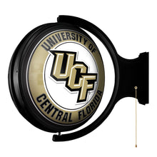 Load image into Gallery viewer, UCF Knights: Original Round Rotating Lighted Wall Sign - The Fan-Brand
