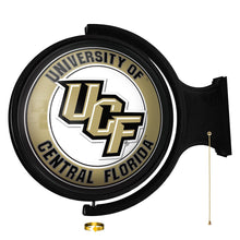 Load image into Gallery viewer, UCF Knights: Original Round Rotating Lighted Wall Sign - The Fan-Brand