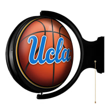 Load image into Gallery viewer, UCLA Bruins: Basketball - Original Round Rotating Lighted Wall Sign - The Fan-Brand