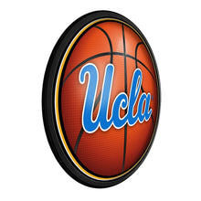 Load image into Gallery viewer, UCLA Bruins: Basketball - Round Slimline Lighted Wall Sign - The Fan-Brand