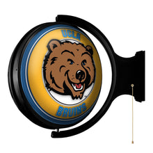 Load image into Gallery viewer, UCLA Bruins: Mascot - Original Round Rotating Lighted Wall Sign - The Fan-Brand