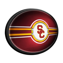 Load image into Gallery viewer, USC Trojans: SC - Oval Slimline Lighted Wall Sign - The Fan-Brand