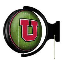 Load image into Gallery viewer, Utah Utes: On the 50 - Rotating Lighted Wall Sign - The Fan-Brand