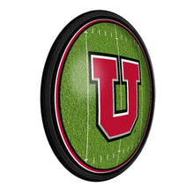 Load image into Gallery viewer, Utah Utes: On the 50 - Slimline Lighted Wall Sign - The Fan-Brand