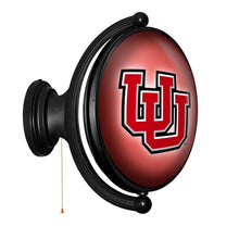 Load image into Gallery viewer, Utah Utes: Original Oval Rotating Lighted Wall Sign - The Fan-Brand