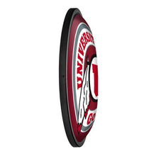 Load image into Gallery viewer, Utah Utes: Round Slimline Lighted Wall Sign - The Fan-Brand