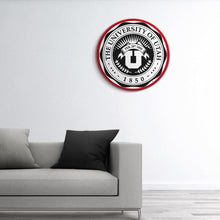 Load image into Gallery viewer, Utah Utes: University Seal - Modern Disc Wall Sign - The Fan-Brand