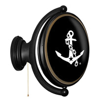 Load image into Gallery viewer, Vanderbilt Commodores: Anchor - Oval Rotating Lighted Wall Sign - The Fan-Brand