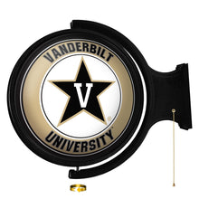 Load image into Gallery viewer, Vanderbilt Commodores: Original Round Rotating Lighted Wall Sign - The Fan-Brand