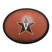 Load image into Gallery viewer, Vanderbilt Commodores: Pigskin - Oval Slimline Lighted Wall Sign - The Fan-Brand