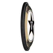 Load image into Gallery viewer, Vanderbilt Commodores: Round Slimline Lighted Wall Sign - The Fan-Brand