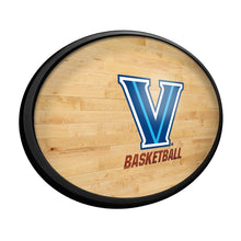Load image into Gallery viewer, Villanova Wildcats: Hardwood - Oval Slimline Lighted Wall Sign - The Fan-Brand