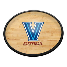 Load image into Gallery viewer, Villanova Wildcats: Hardwood - Oval Slimline Lighted Wall Sign - The Fan-Brand