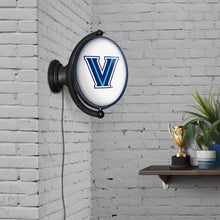 Load image into Gallery viewer, Villanova Wildcats: Original Oval Rotating Lighted Wall Sign - The Fan-Brand