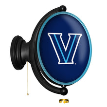 Load image into Gallery viewer, Villanova Wildcats: Original Oval Rotating Lighted Wall Sign - The Fan-Brand