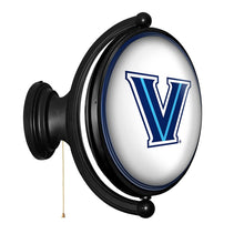 Load image into Gallery viewer, Villanova Wildcats: Original Oval Rotating Lighted Wall Sign - The Fan-Brand