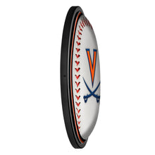 Load image into Gallery viewer, Virginia Cavaliers: Baseball - Round Slimline Lighted Wall Sign - The Fan-Brand