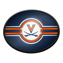 Load image into Gallery viewer, Virginia Cavaliers: Oval Slimline Lighted Wall Sign - The Fan-Brand