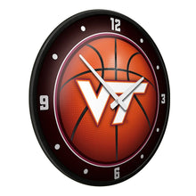 Load image into Gallery viewer, Virginia Tech Hokies: Basketball - Modern Disc Wall Clock - The Fan-Brand