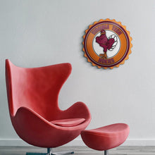 Load image into Gallery viewer, Virginia Tech Hokies: Mascot - Bottle Cap Wall Sign - The Fan-Brand