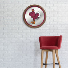 Load image into Gallery viewer, Virginia Tech Hokies: Mascot - "Faux" Barrel Top Mirrored Wall Sign - The Fan-Brand
