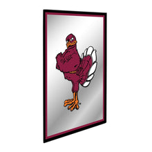 Load image into Gallery viewer, Virginia Tech Hokies: Mascot - Framed Mirrored Wall Sign - The Fan-Brand