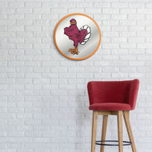 Load image into Gallery viewer, Virginia Tech Hokies: Mascot - Modern Disc Mirrored Wall Sign - The Fan-Brand