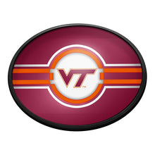 Load image into Gallery viewer, Virginia Tech Hokies: Oval Slimline Lighted Wall Sign - The Fan-Brand