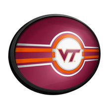 Load image into Gallery viewer, Virginia Tech Hokies: Oval Slimline Lighted Wall Sign - The Fan-Brand