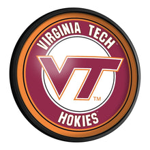Load image into Gallery viewer, Virginia Tech Hokies: Round Slimline Lighted Wall Sign - The Fan-Brand