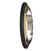 Load image into Gallery viewer, Wake Forest Demon Deacons: Round Slimline Lighted Wall Sign - The Fan-Brand