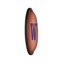 Load image into Gallery viewer, Washington Huskies: Pigskin - Oval Slimline Lighted Wall Sign - The Fan-Brand