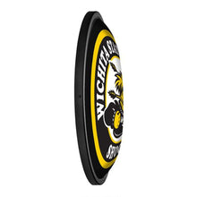 Load image into Gallery viewer, Wichita State Shockers: Round Slimline Lighted Wall Sign - The Fan-Brand