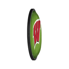 Load image into Gallery viewer, Wisconsin Badgers: On the 50 - Oval Slimline Lighted Wall Sign - The Fan-Brand