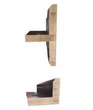 Load image into Gallery viewer, West Virginia University Solid Wood Cue Rack