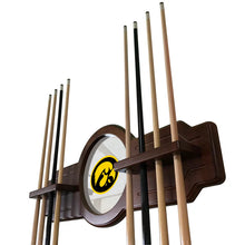 Load image into Gallery viewer, University of Iowa Solid Wood Cue Rack