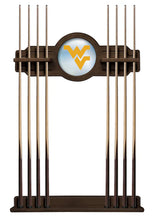 Load image into Gallery viewer, West Virginia University Solid Wood Cue Rack