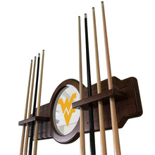 Load image into Gallery viewer, West Virginia University Solid Wood Cue Rack