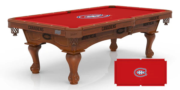 Montreal Canadiens Pool Table
