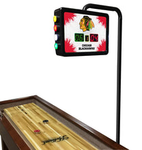 Load image into Gallery viewer, Chicago Blackhawks 12&#39; Shuffleboard Table